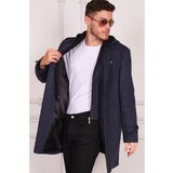 Dewberry PLT8401 MEN'S COAT-PATTERNED NAVY BLUE Cijene