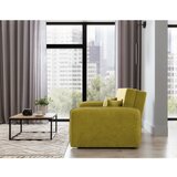 ELTAP Žuta sklopiva/s prostorom za odlaganje sofa od šenila 155 cm Laine – | shoptok.hr