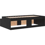  Krevetna konstrukcija Crni hrast 80 x 200 cm Konstruirano drvo | shoptok.hr