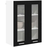 vidaXL viseći ormarić s policom zidne riga crni hrast 60 x 31 x 80 cm | shoptok.hr