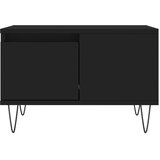  Stolić za kavu crni 55 x 55 x 36,5 cm od konstruiranog drva | shoptok.hr