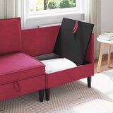 SOFA s pohranom Vinska crvena Baršun | Eponuda.com