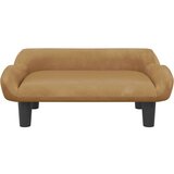 vidaXL Krevet za pse smeđi 70x40x24 cm baršunasti | shoptok.hr