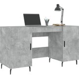  Radni stol boja betona 140 x 50 x 75 cm od konstruiranog drva | Eponuda.ba