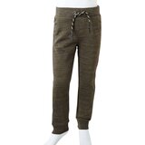  Dječji donji dio trenirke tamni kaki prošarani 128 | shoptok.hr