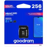 Goodram spominska kartica 256GB micro sd 2v1 100MB/s | Shoptok.si