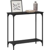  Konzolna stolica Crni hrast 75 x 30.5 x 75 cm Konstruirano drvo | shoptok.hr