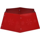  Podloga za božićno drvce crvena Ø 68 x 25 cm | shoptok.hr