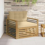  Zunanji kavč Poliester Bela in bež, (5000269803) | Shoptok.si