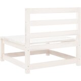  Vrtna sofa bijela 70 x 70 x 67 cm od masivne borovine | Eponuda.com