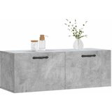  Zidni ormarić boja betona 100 x 36,5 x 35 cm konstruirano drvo | shoptok.hr