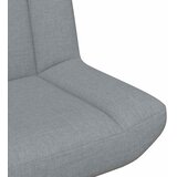  Stolica na kotačiće Svjetlosiva 63 x 75 x 76 cm tkanina | shoptok.hr