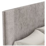 Maison de Rêve Bež oblazinjena zakonska postelja s prostorom za shranjevanje z letvenim dnom 180x200 cm Etero – | Shoptok.si