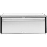 Brabantia Škatla za kruh z ravnim pokrovom - Matt Steel | Shoptok.si