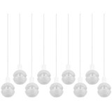  Trio - Visilica na sajli MELA 9xE14/25W/230V bela | Eponuda.com