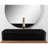 REA Bath Denis Black Stone Matt točilni pult umivalnik | Shoptok.si