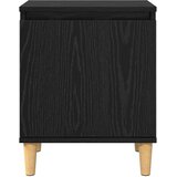  Noćni ormar Crni hrast 40 x 30 x 50 cm Konstruirano drvo | Eponuda.com