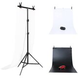PULUZ KOMPLET STATIVA ZA MONTAŽO FOTO OZADJA 70X200CM Z 2 OZADJEMA, (5000337377) Cene