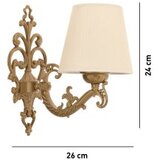 Opviq zidna lampa claire cream gold | ePonuda.com