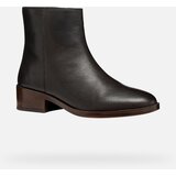 Geox Dark Brown Women's Ankle Boots Camexia - Ladies | Shoptok.si