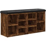  The Living Store Klop za čevlje dimljen hrast 102x32x50 cm inženirski les - Klop Za Čevlje, (21451938) | Shoptok.si