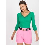 RUE PARIS Blouse-RV-BZ-7843.44P-green | Shoptok.si
