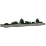  Gabionska povišena gredica od pocinčanog čelika 400x100x20 cm | Eponuda.com