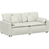  Modularna sofa s jastucima krem boje | shoptok.hr