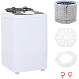 Mini perilica rublja s jednim kadom 4,6 kg Crna i bijela | shoptok.hr