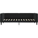  Dnevni krevet crni 80 x 200 cm baršunasti | shoptok.hr