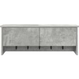 Vješalica za kapute na zidu Beton siva 80 x 20 x 30 cm | shoptok.hr