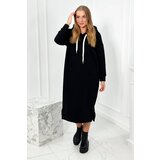 Kesi Long black dress with a hood Cijene