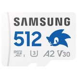 Samsung MicroSD 512GB, PRO Plus Sonic the Hedgehog, SDXC, UHS-I U3 V30 A2 ( MB-MD512SA/LC1 ) Cene