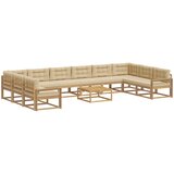  Set vanjskih sofa 11 kom. Bijela i bež | shoptok.hr