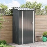 Vrtne šupe Antracit 103 x 86 x 200 cm Metal Cijene