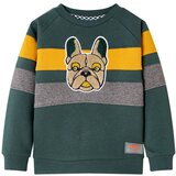 vidaXL Dječja topla majica tamnozelena 116 | shoptok.hr