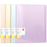 Deli FASCIKLA DISPLAY - CLEAR BOOK PASTEL BALI 40 LISTA EB034 | Eponuda.com
