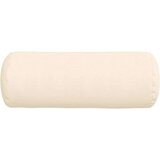 vidaXL Blazine 2 pcs krema Ø 25 x 70 cm Žametna tkanina | Shoptok.si