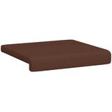  Jastučić za klupu 2 kom. Umjetna koža Smeđa Dubina 35 cm | shoptok.hr