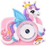 Free 2 Play Kiddigit Digitalni fotoaparat z dual kamero in ovitkom, unicorn u