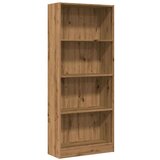  Regal za knjige boja hrasta 60x24x143 cm konstruirano drvo | shoptok.hr