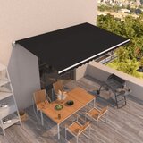 Tenda na ručno uvlačenje 500 x 350 cm antracit | shoptok.hr