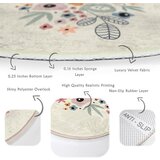 Mila Home Periv/pogodan za robotski usisavač okrugli tepih ø 80 cm Comfort – | shoptok.hr