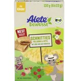 Alete Bio Schnitties - polnozrnata žita in jabolka - 132 g | Shoptok.si