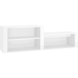 Maison Chic Omarice za obutev - Kopa za čevlje visok sijaj bela 150x35x45 cm inženirski les, (21778036) | Shoptok.si