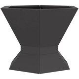  Kamin Crna 50 x 50 x 40 cm Čelik otporan na vremenske uvjete | shoptok.hr