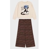 Sinsay Pamučni komplet: majica dugih rukava i hlače Stitch | shoptok.hr
