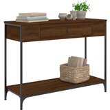  Konzolni stol boja hrasta 100 x 34,5 x 75 cm konstruirano drvo | shoptok.hr