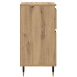  Kreveta Umjetnički hrast 40 x 35 x 70 cm Obrađeno drvo i čelik | Eponuda.com