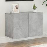 vidaXL Stenska TV omarica betonsko siva 60x30x41 cm Cene